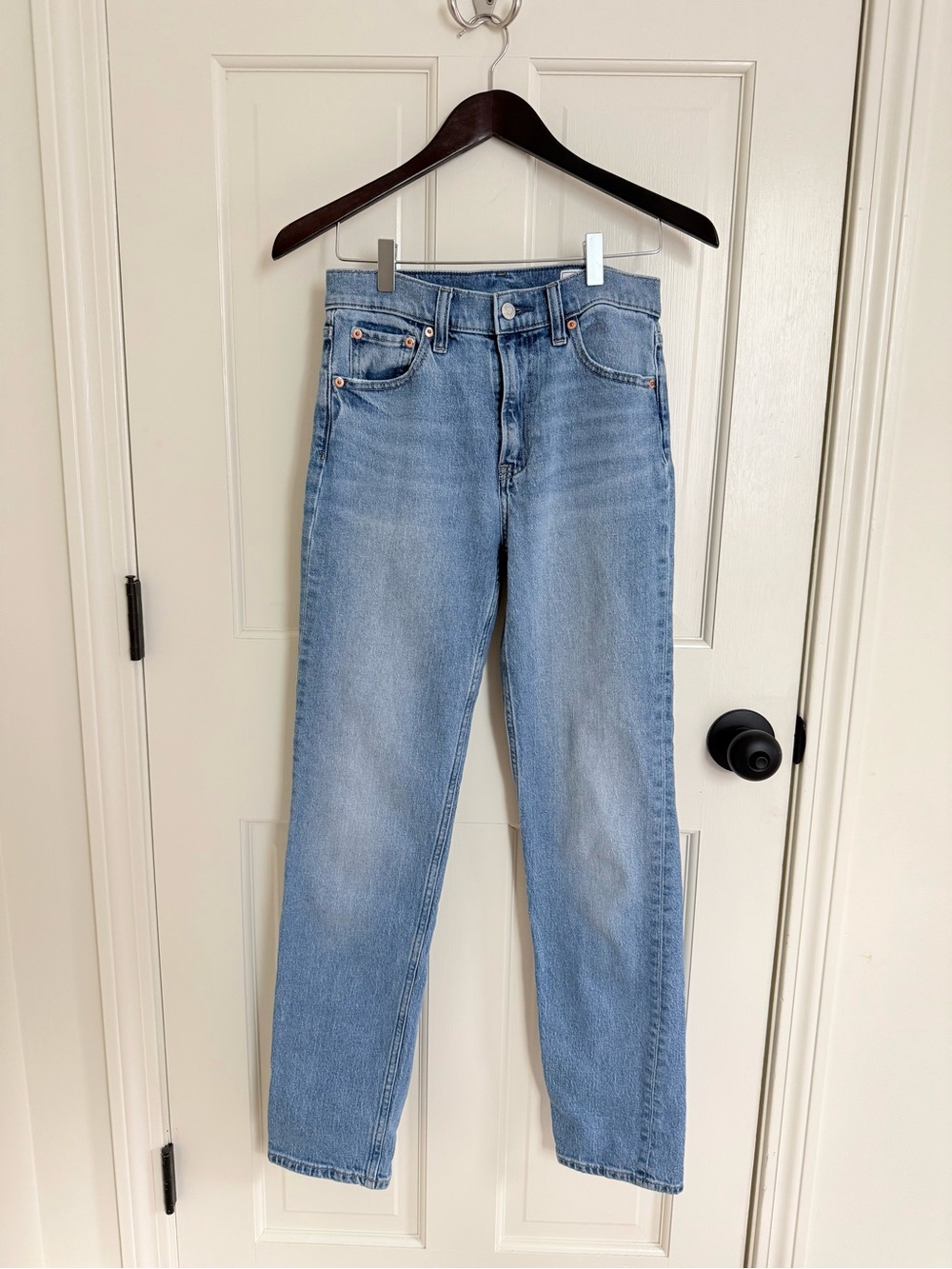GAP 27 Long 90’s Straight High Rise Jeans
